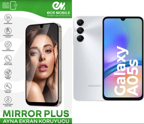 Samsung Galaxy A05S Esnek Ayna(Mirror) 9H Nano Ekran Koruyucu ürün görseli 1