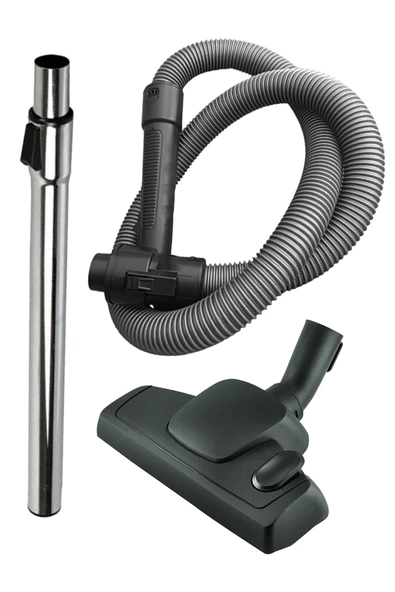 Arçelik S 4312 Aqualogic Uyumlu Süpürge Hortum Seti Teleskopik Boru Başlık 3'lü ürün görseli 1