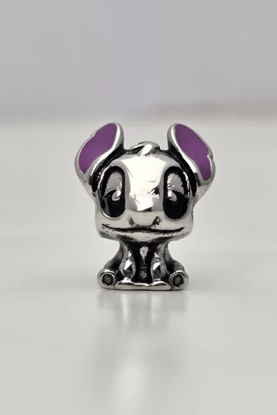 ÇELİK CHARM MOR KULAKLI KÖPEK - Resim 6