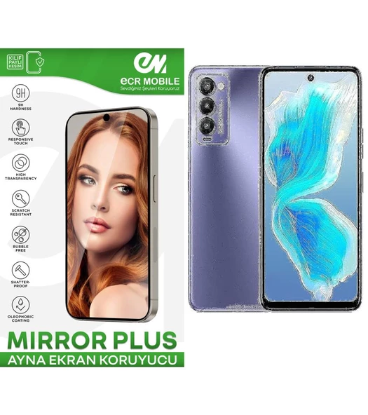 Tecno Camon 18P Esnek Ayna(Mirror) 9H Nano Ekran Koruyucu ürün görseli 1