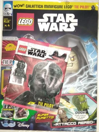 Lego Star Wars Dergi- Tie Pilot Minifigure - İtalyanca ürün görseli 1