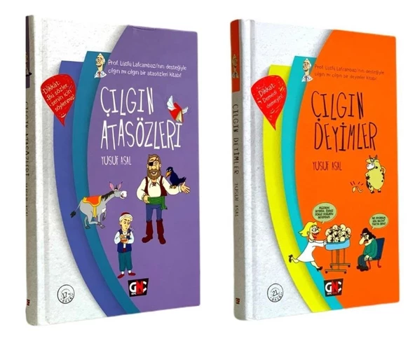Yusuf Asal Çılgın Atasözleri + Çılgın Deyimler (2 Kitap) ürün görseli 1