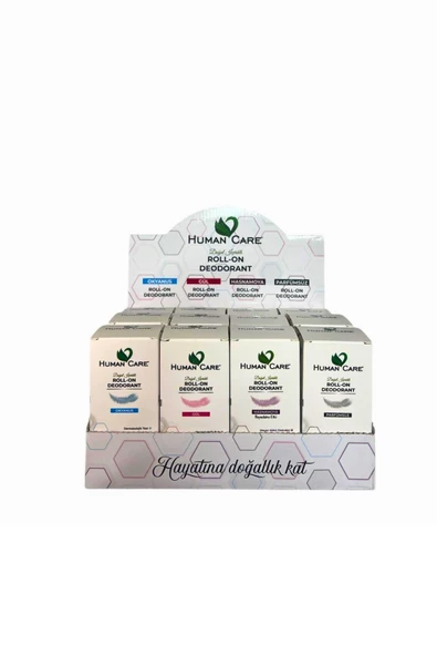 Human Care Doğal Roll-On Deodorant 12 Li Karma Stant ürün görseli 1