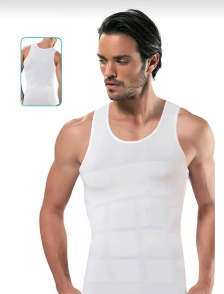 ERDEM 650 ERKEK SEAMLESS KORSE ATLET 2 ADET ürün görseli 1