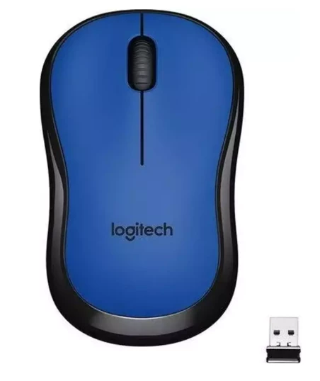 Logitech M220 910-004880 Mavi Sessiz Optik Kablosuz Mouse ürün görseli 1