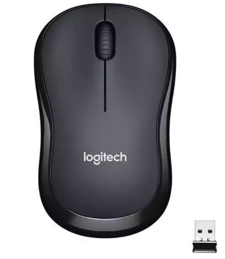 Logitech M220 Sessiz Kompakt Kablosuz Mouse - Siyah ürün görseli 1