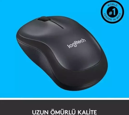 Logitech M220 Sessiz Kompakt Kablosuz Mouse - Siyah - Resim 5