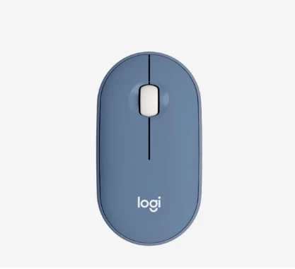 Logitech Pebble M350 910-006753 Mavi Sessiz Optik Kablosuz Mouse ürün görseli 1
