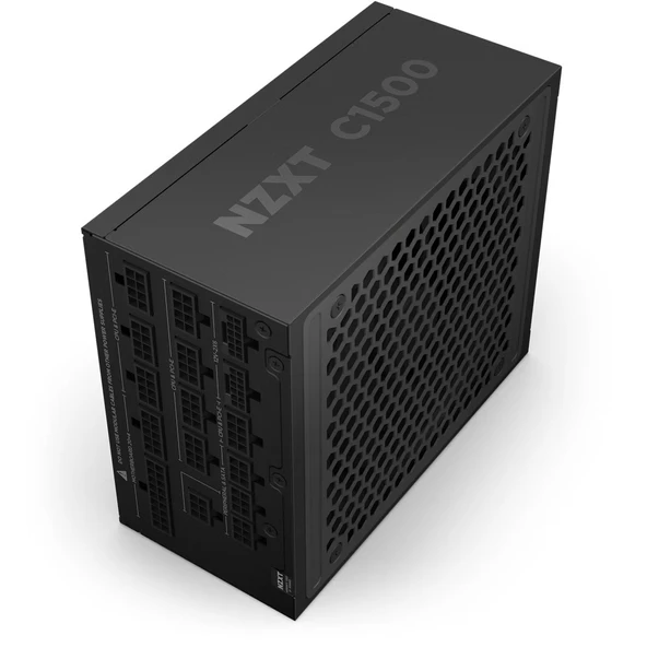 NZXT 1500W PA-5P1BB-EU C1500 Black 80+ Platinum Tam Modüler ATX 3.1 Güç Kaynağı ürün görseli 1