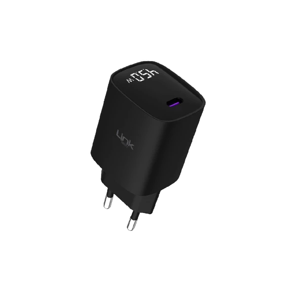 LinkTech G851 Premium 45W PD GaN3 USB-C Şarj Adaptörü ürün görseli 1
