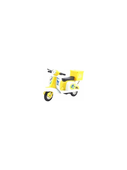 Çek Bırak Metal Vespa Motor - Resim 2