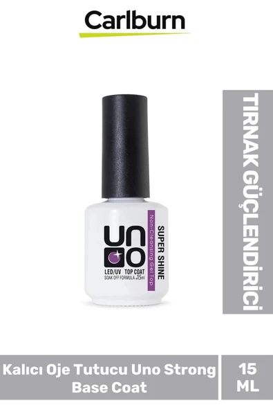 Tırnak Güçlendirici Elastik 48W Cihazlarda Kullanılan Kalıcı Oje Tutucu Uno Strong Base Coat 15 ml ürün görseli 1