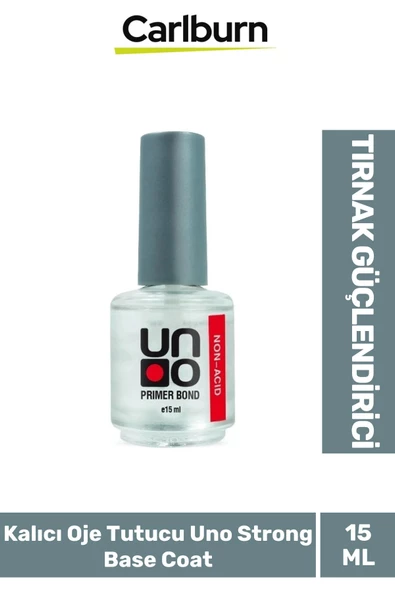 Tırnak Güçlendirici Elastik 48W Cihazlarda Kullanılan Kalıcı Oje Tutucu Uno Strong Base Coat 15 ml ürün görseli 1
