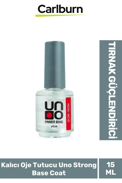 Tırnak Güçlendirici Elastik 48W Cihazlarda Kullanılan Kalıcı Oje Tutucu Uno Strong Base Coat 15 ml ürün görseli 1