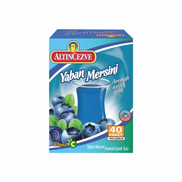 Altıncezve Yaban Mersini Tek İçimlik İçecek Tozu 40 x 1.5 Gr ürün görseli 1