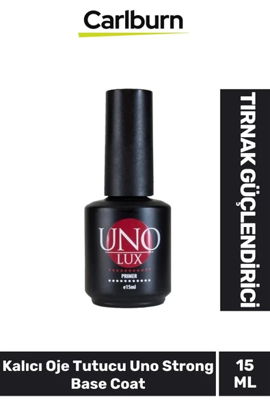Tırnak Güçlendirici Elastik 48W Cihazlarda Kullanılan Kalıcı Oje Tutucu Uno Strong Base Coat 15 ml ürün görseli 1