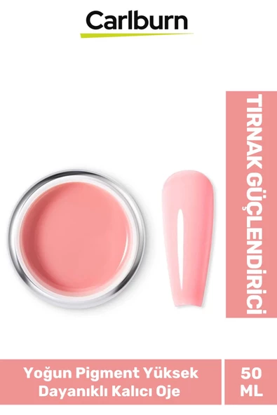 Premium Yoğun Pigment Yüksek Uzun Süre Dayanıklı Protez Tırnak Kalıcı Oje Klasik Jel 50 Ml ürün görseli 1
