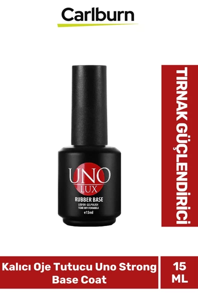 Tırnak Güçlendirici Elastik 48W Cihazlarda Kullanılan Kalıcı Oje Tutucu Uno Strong Base Coat 15 ml ürün görseli 1