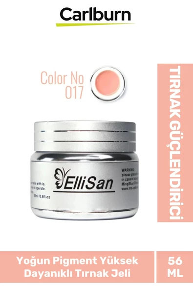 Uzun Sağlıklı Dayanıklı Tırnaklar UV Makineleri Uyumlu Ellisan Protez Tırnak Jeli Builder 56 Gram ürün görseli 1