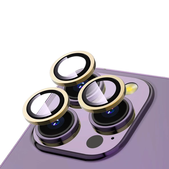 iPhone 14 Pro Max CL-12 Premium Safir Kamera Lens Koruyucu ürün görseli 1