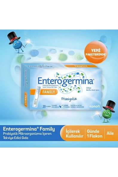 Enterogermina Family 5 Ml X 20 Flakon ürün görseli 1