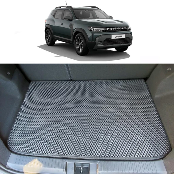 Bod Renault Duster Bagaj Havuzu Paspası 2024-Sonrası 4x2 Üst ürün görseli 1