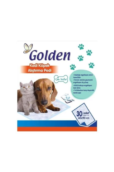 Golden Kedi Köpek Çiş Pedi 60-90cm 30'lu ürün görseli 1