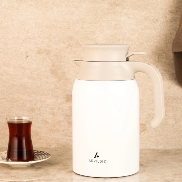 Aryıldız Legend Termos Beyaz 2 Litre Ar257326 ürün görseli 1