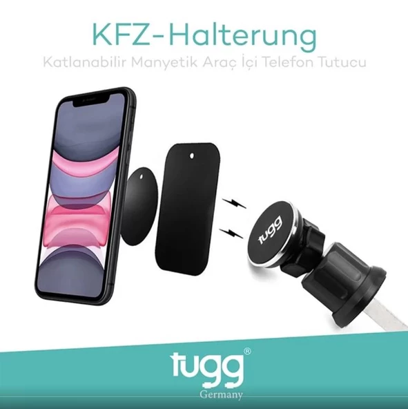 TUGG GERMANY 123318 ARAÇ TELEFON TUTUCU CH230 ürün görseli 1