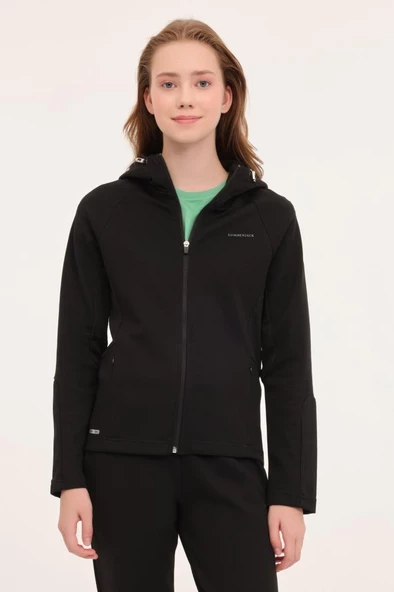 Lumberjack WL MILA 18CT321  4PR Kadın Eşofman Üstü Siyah XS-XL ürün görseli 1