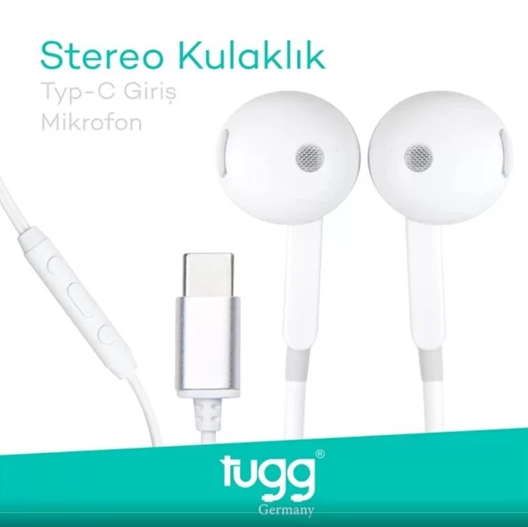 TUGG GERMANY 100004 KULAKLIK TYPE-C GİRİŞLİ ürün görseli 1