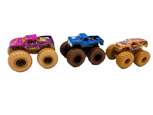 Hot Wheels Monster Trucks 3 lü Paket HNT79 ürün görseli 1