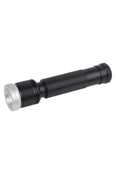Ledvace Led Tactic 20W 6500K 450-1400lm IP65 4 Farklı Mod Alüminyum Gövde Beyaz Işık Pilli El Feneri ürün görseli 1