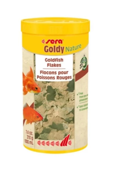 Sera Goldy Nature Japon Balığı Pul Yemi 1000 Ml ürün görseli 1