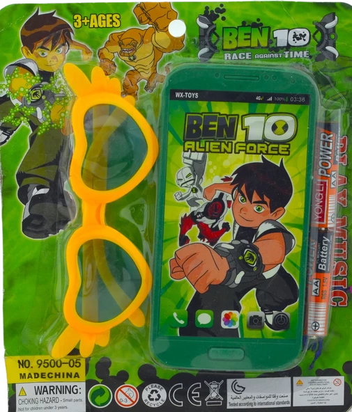 BEN 10 ALIEN Fores Müzikli Gözlüklü Pilli Oyuncak ürün görseli 1