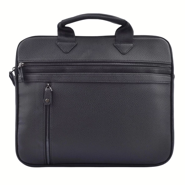 Unisex 13.3" İnç Deri Evrak El ve Omuz Çantası 8683255013364 ürün görseli 1