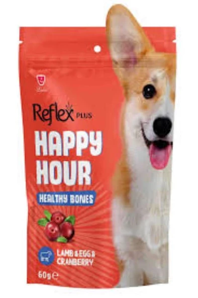 Reflex Happy Hour Sağlılı Kemikler İçin Destekleyici Köpek Ödülü 60 Gr ürün görseli 1