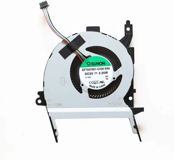 Asus X456UQ Notebook Fan 4 Pin ürün görseli 1