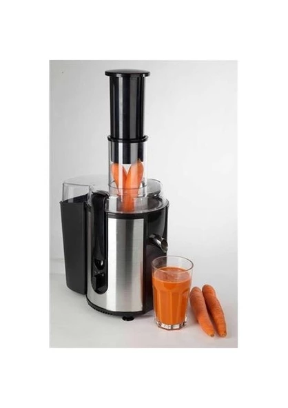 King P 1100 Tam Elma Katı Meyve Sıkacağı-700W (Çelik) ürün görseli 1