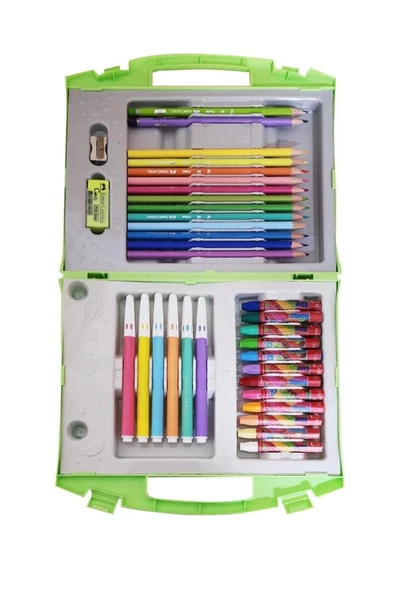 PASTEL RENKLER BOYAMA ÇANTASI - Resim 2