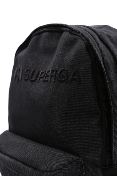 SUPERGA BLACK SIRT ÇANTASI - Resim 4