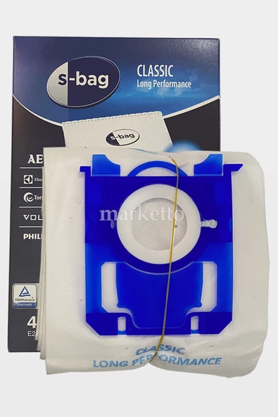 Philips FC 9174 Uyumlu Süpürge Toz Torbası 4 Adet ürün görseli 1