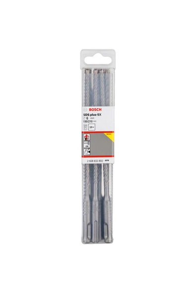Bosch SDS Plus-5X 6*210 mm 10'lu Paket ürün görseli 1