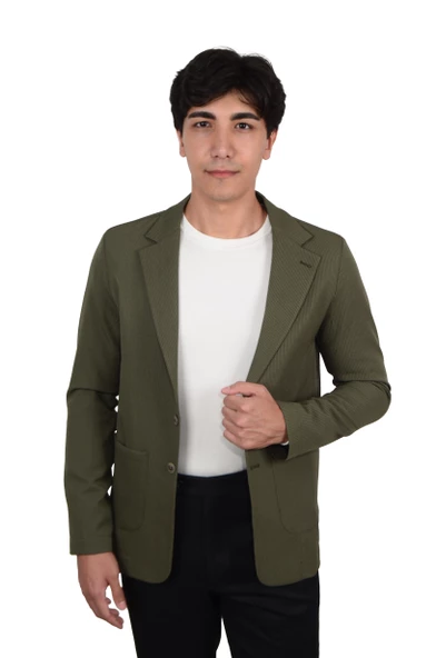 Erkek Ceket Zero Weight Astarsız Örme - Resim 11