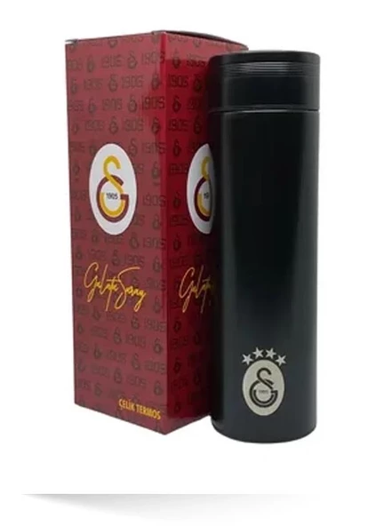 Galatasaray Logo Baskılı Çelik Termos 500 ml ürün görseli 1