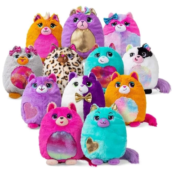 Misfittens Süpriz Peluş Kedi Kutulu - Resim 2