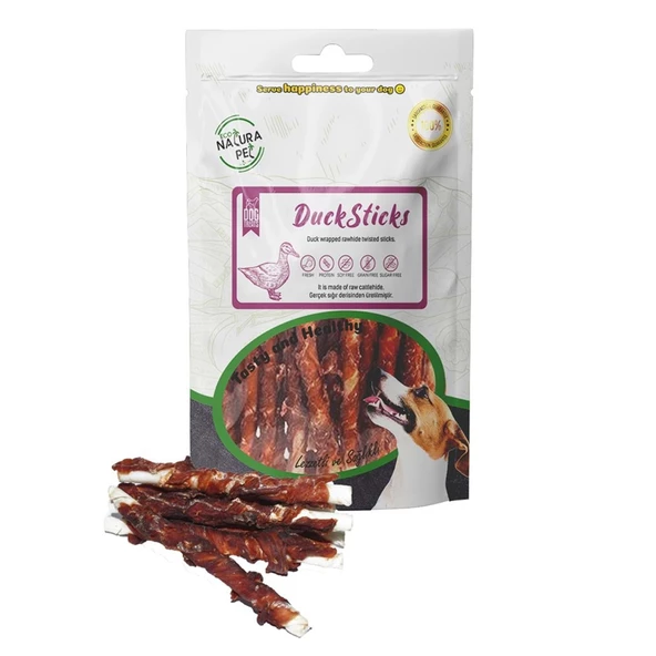 Eco Natura Duck Sticks Ördekli Köpek Ödül Maması 90 Gr ürün görseli 1