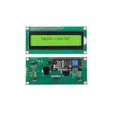 2x16 LCD - LCD1602 Yeşil Ekran + IIC/I2C Arayüz Modülü ürün görseli 1
