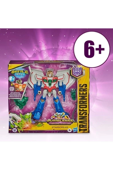 Bumblebee Cyberverse Maceraları Battle Call Figür E8227 E8377 Starscream ürün görseli 1