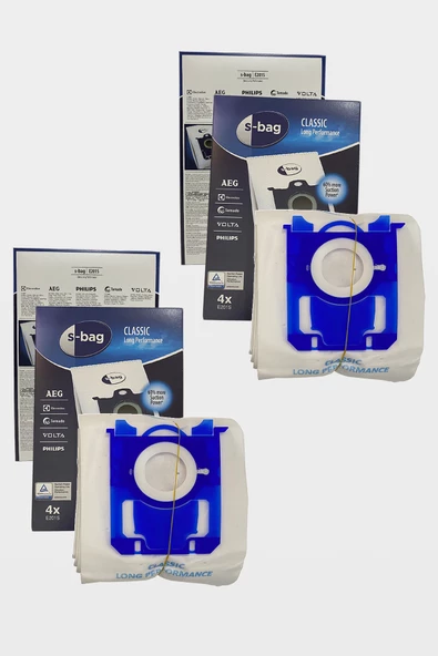 AEG Essensio AEO 5460 Uyumlu 8 Adet Toz Torbası KUTULU ürün görseli 1